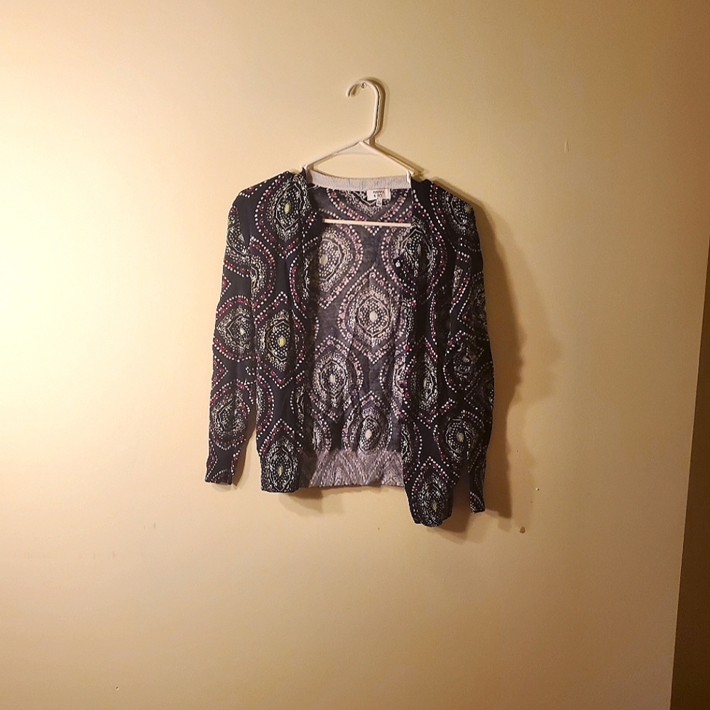 Crown & Ivy button up sweater | Size M